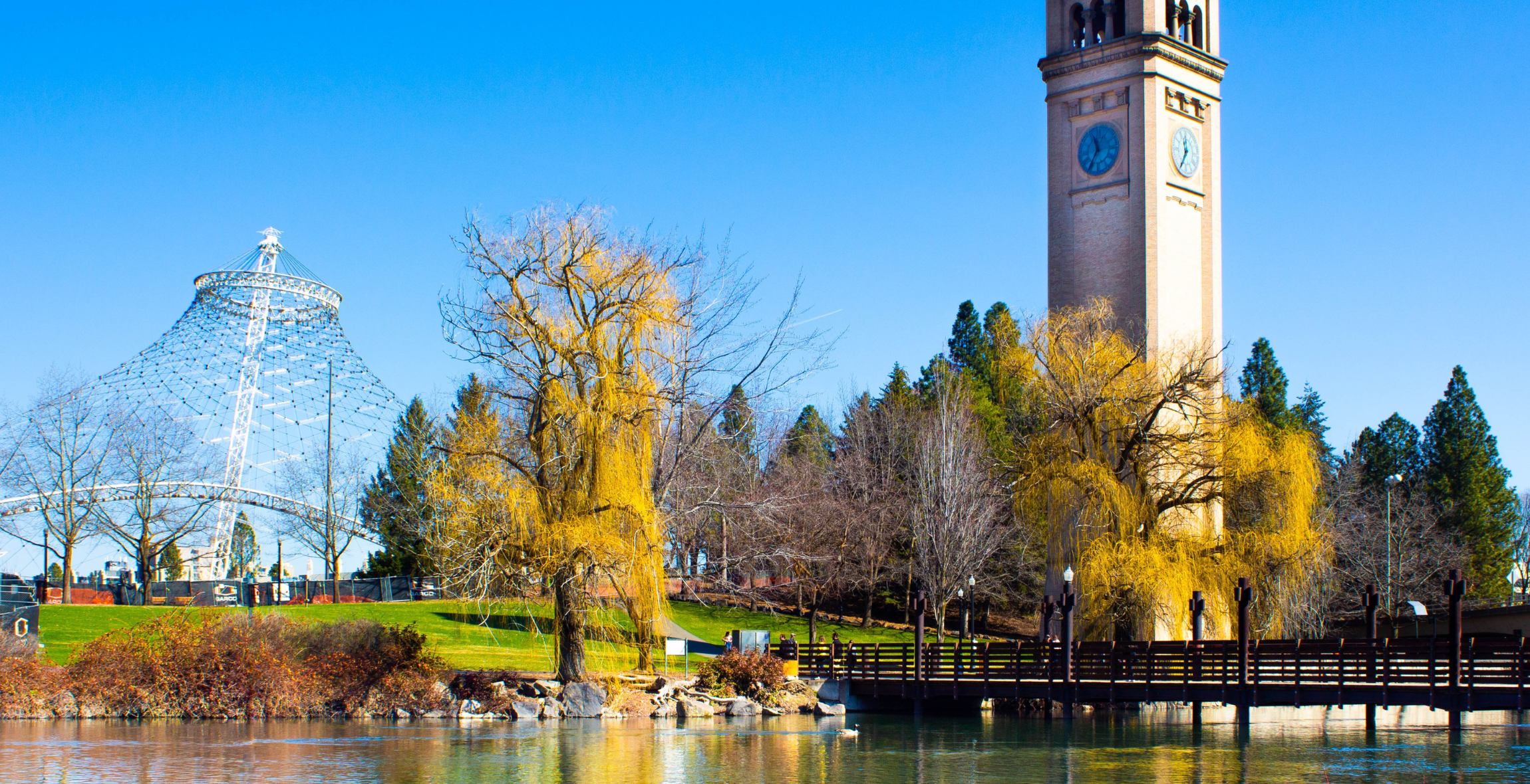 College area in Spokane, Washington