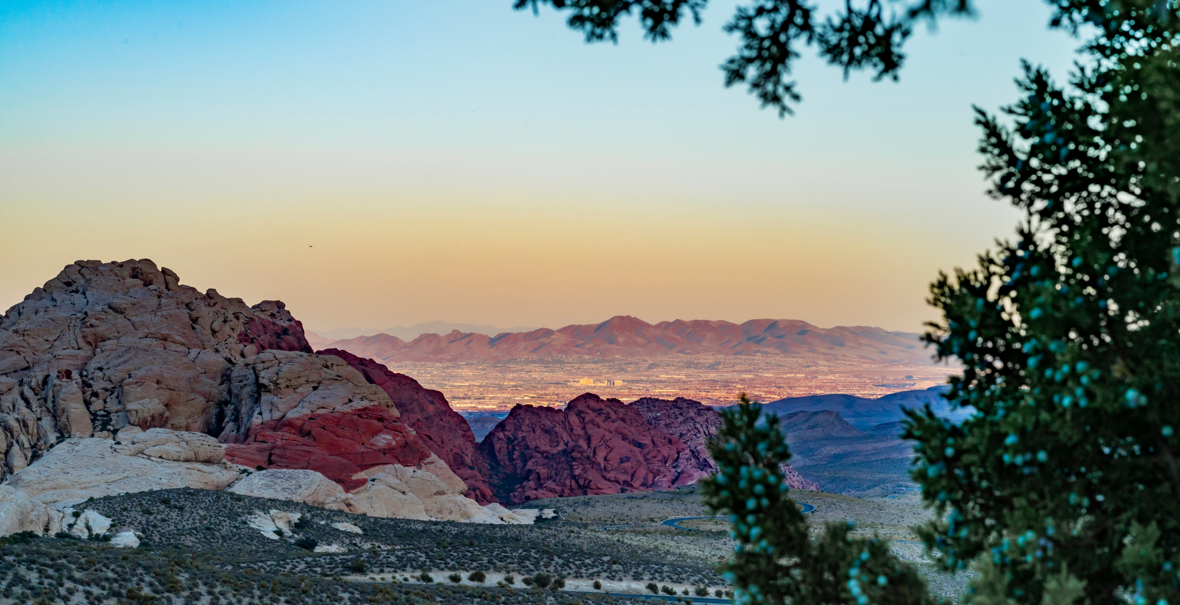 canyon view in Las Vegas, Nevada