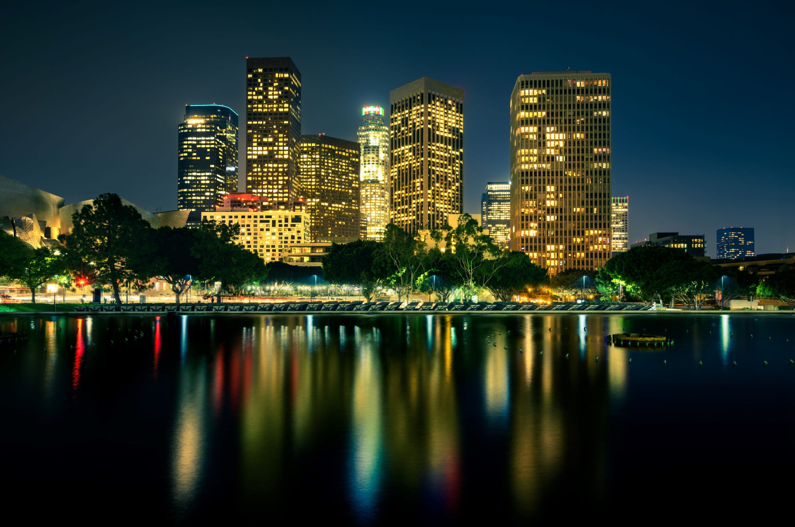 downtown los angeles skyline